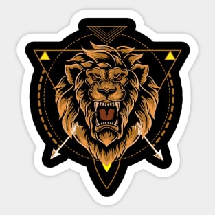 Lion Sticker